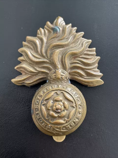 WWI Era Original British Army Royal Fusiliers City Of London Regiment Cap Badge