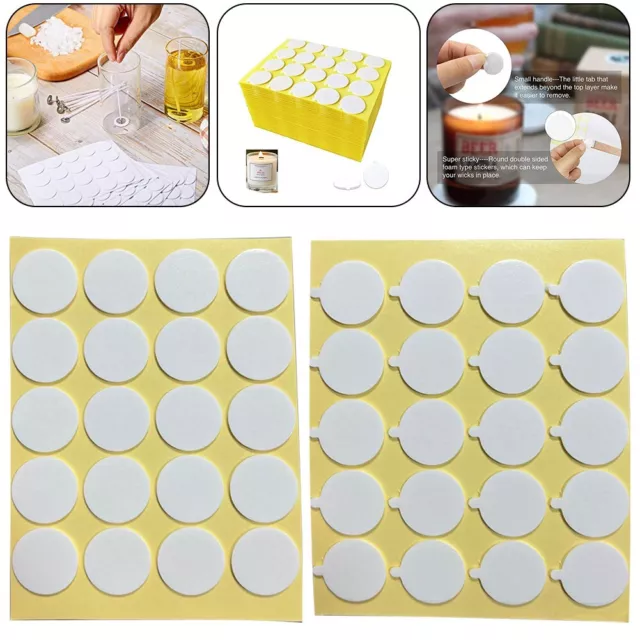 Hassle Free For candle Making 60pcs Stickers for Convenient Application