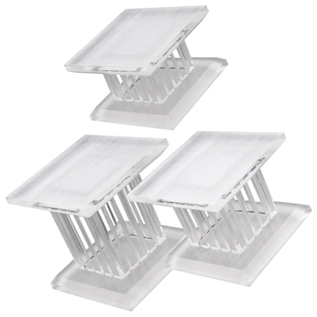 3pcs acrylique Roman Pilier Stand acrylique Affichage Action d'action Figure de