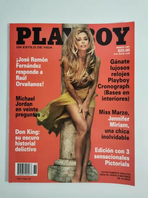 PLAYBOY MEXICO MAGAZINE Jennifer Miriam Faye Resnick Mar 1997 $22.95