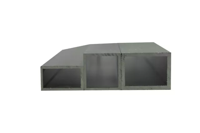 Tuyau en Acier Inoxydable Poli Inox Carré Tuyau V2A Poteau Balustrade 15-25mm