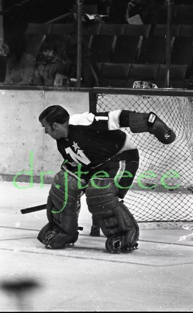 1971 Gump Worsley MINNESOTA NORTH STARS - 35mm Hockey Negative