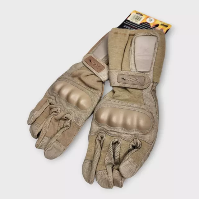 NEW Wiley X TAG-1 Tactical Assault Flame Resistant Combat Glove Coyote Size XL