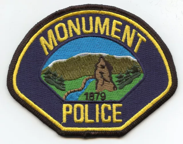 Monument Colorado Co Police Patch