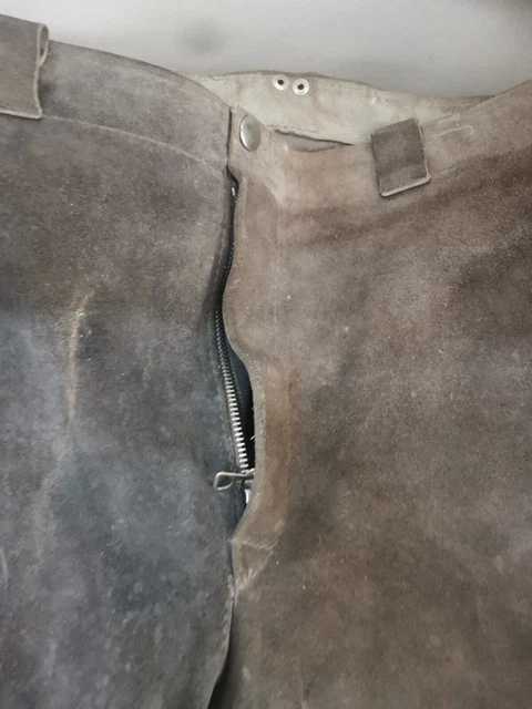 Alte Trachten Lederhosen, hochwertige Verarbeitung, Größe 25 3