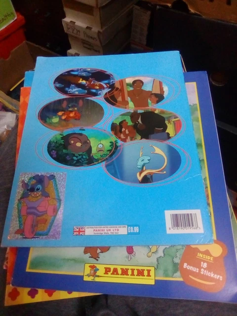 Collection Complète Panini STITCH 2024 - 192 Autocollants + Album Vide, Occasion