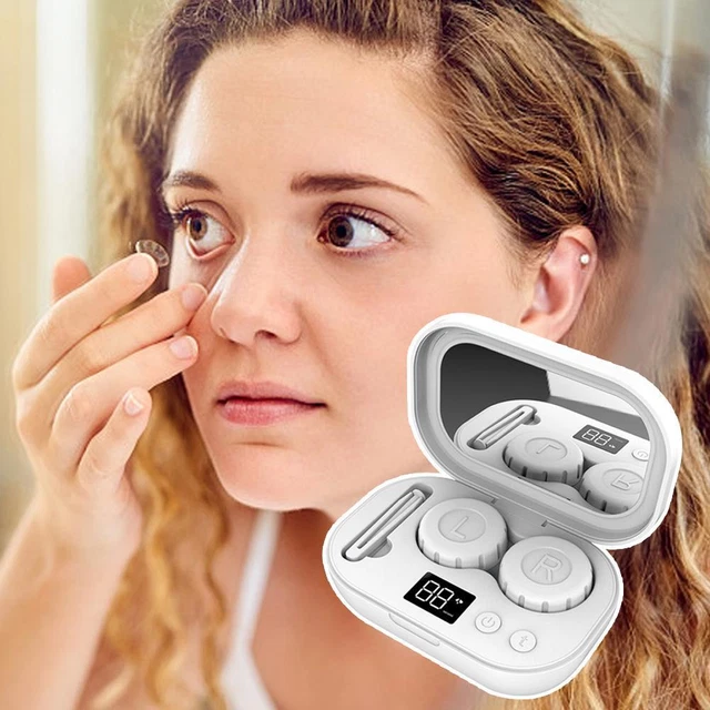 Automatic Cleaner Ultrasonic Electric Portable Contact Lens Cleaning Machine
