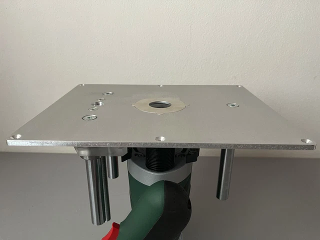 Universal LIFT for Router Table with Plate Alluminium