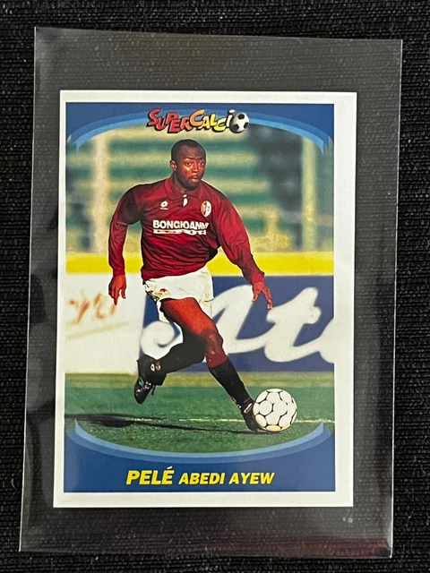 Carte Collection Abedi Ayew Pelé - Chamois Niortais 1986-87 - Rookie Card Mondial
