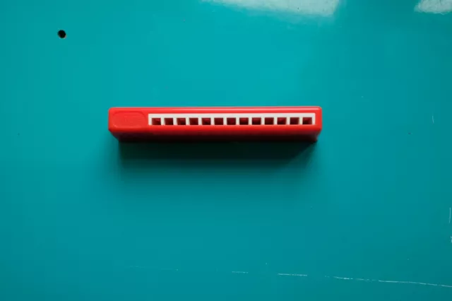 Jouet Music HARMONICA Année 80' de Marque AVRIL 7 notes ITALY Original Vintage 