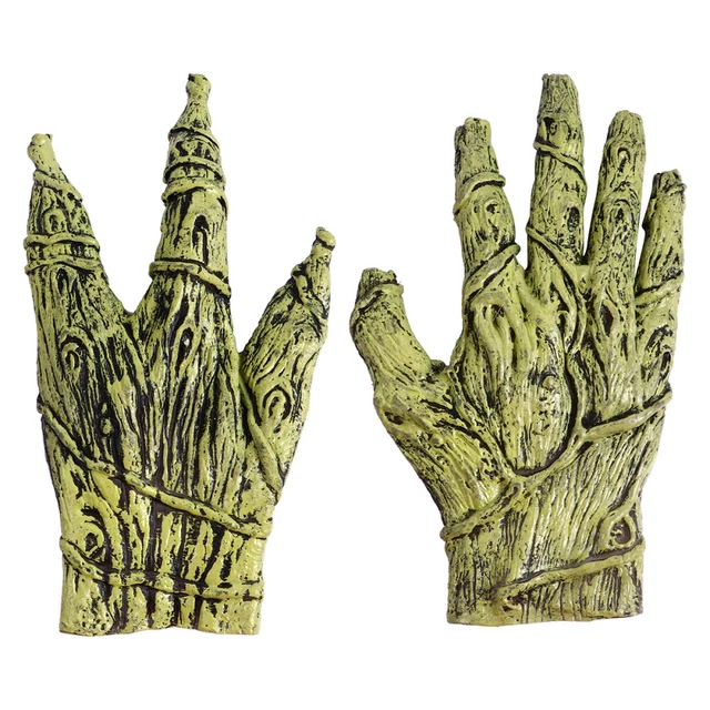 Guanti in vinile Halloween oggetti di scena cosplay killer costume zombie festa