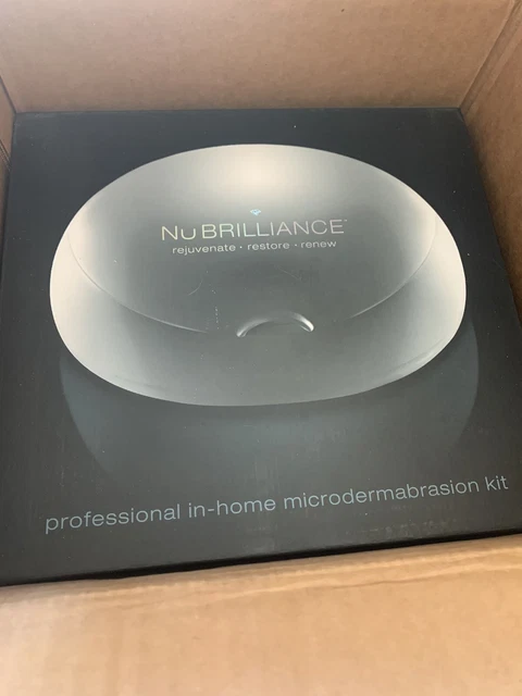 NuBrilliance Professional In-Home Microdermabrasion AntiAging Skin Face Care Kit