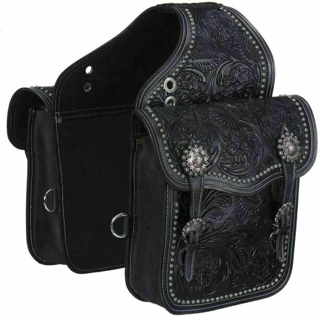 Sacoche De Selle Western En Cuir Véritable Pour Cheval – Ridex, Livraison Gratuite