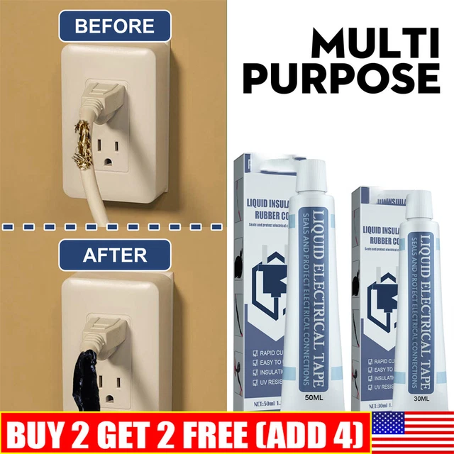 Liquid Insulation Electrical Tape 30ml Tube Paste Waterproof Anti-UV Fast Dry~~