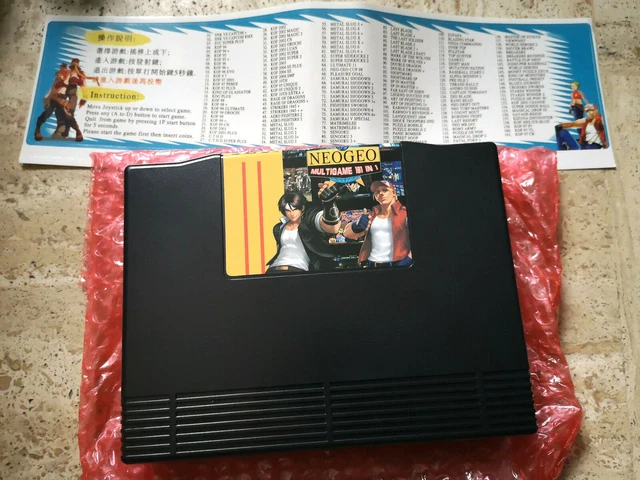 Jamma CBOX MVS SNK NEOGEO MVS-1C CMVS avec cartouche de jeu 161 en 1
