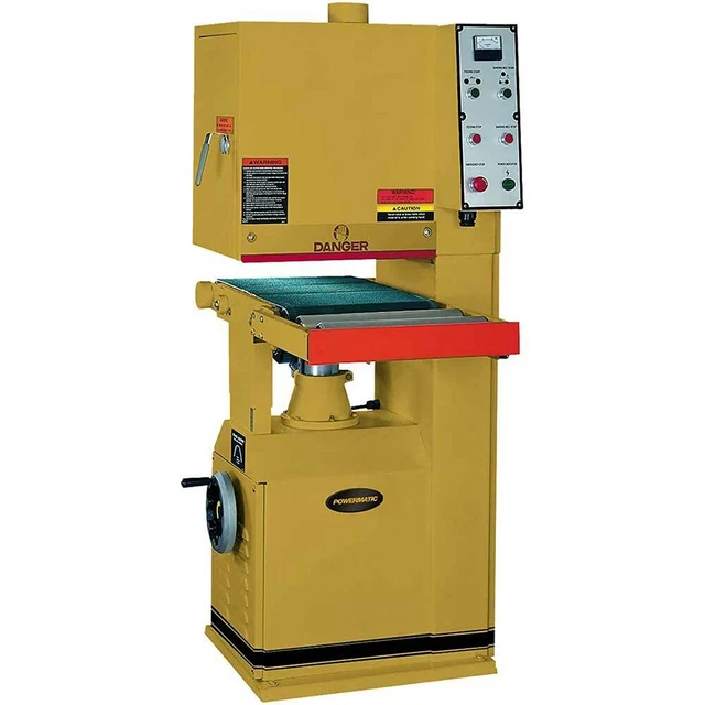 Powermatic 1632 5-Hp 230V 16" Open End Pneumatic Belt Sander w/ Combo Head