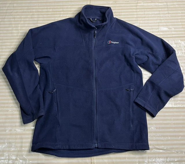 Berghaus Mens Blue Fleece Jacket Size L