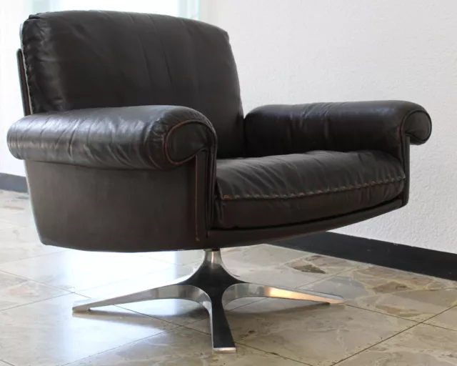 De Sede Ledersessel DS 31 Designklassiker, braun, Lounge, Designer Swiss