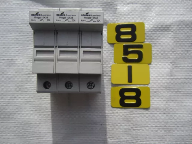 Bussman Chm Fuse Holder Midget 10X38