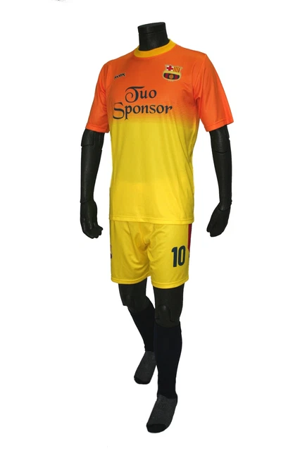 Maillot De Foot Personnalisable - Ajoute Nom, Numéro, Logo | Polyester | Pour Adultes Et Enfants | Saison 23/24
