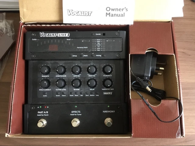 ◆Digitech Vocalist Live 3 ◆-043 DigiTech Vocalist Live 3 Vocal 2-part Harmony Processor w