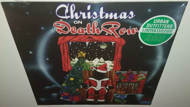 Va Christmas On Death Row (2018 Rsd) Brand New Sealed Limited Green Vinyl Lp