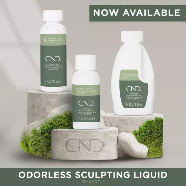 CND Odorless Sculpting Liquid [1, 4, 8 fl oz- PICK ANY SIZE]