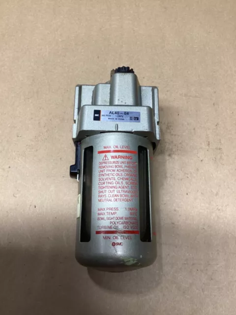 Smc Filter Lubricator Al40-04 #123K92