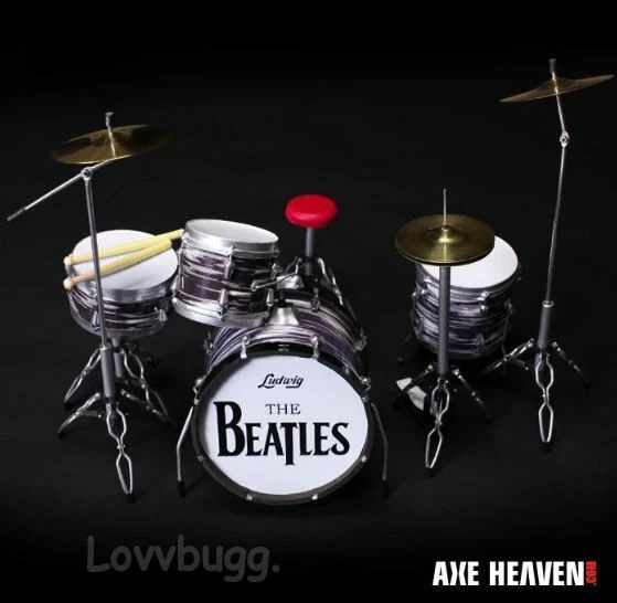 RINGO STARR BEATLES Mini Drum Set Instr fits 12 to 14 inch Dolls