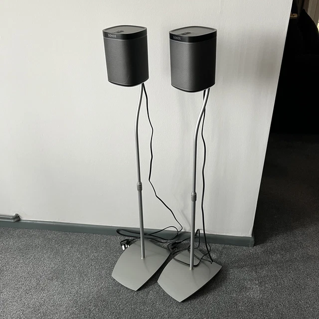 SONOS PLAY1 SURROUND Sound Wireless Speakers x2 With Stands £185.00