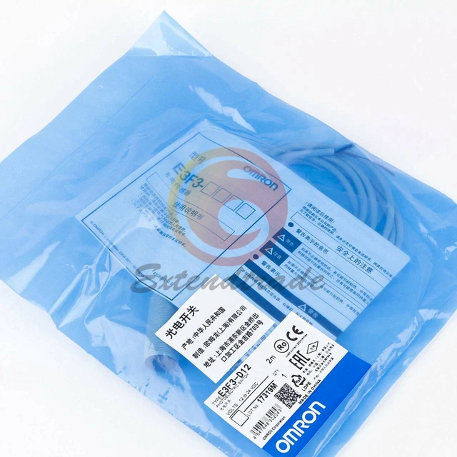 1PC Omron E3F3-D12 Interrupteur Photoélectrique 12-24VDC Neuf
