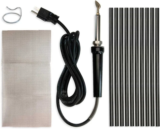 Poly Welder Pro 200 Watt Plastic Repair Kit (Black)