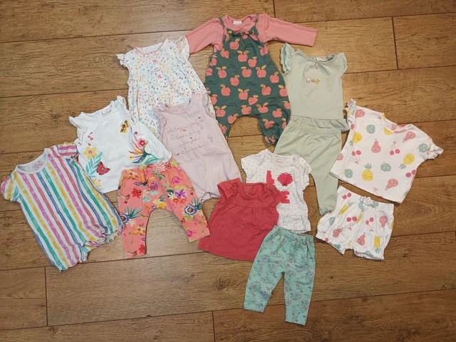 Baby girl 3-6 Months summer holiday bundle including Next outfits