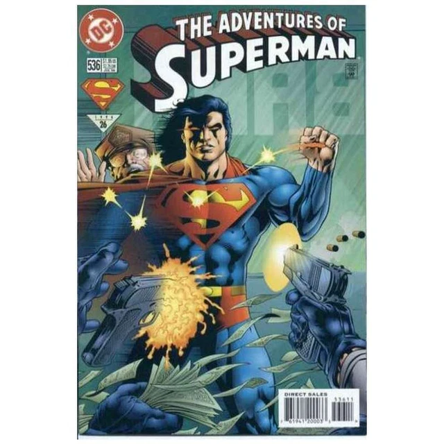 Adventures of Superman (1987 series) #536 in Near Mint condition. DC comics [e'