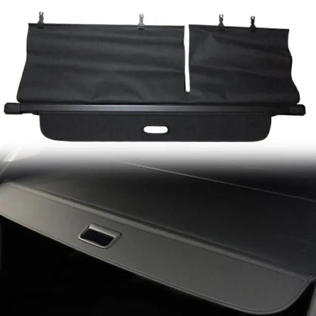 Black Rear Trunk Cargo Cover Security Shield Shade For Nissan X-Trail 2008-2013