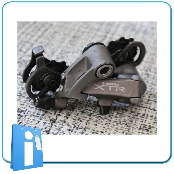 Dérailleur arrière SHIMANO vtt 11v XTR-9000 Shadow+ noir et pewter