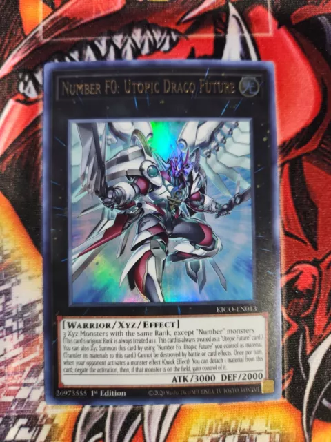 Yu-Gi-Oh! TCG Number F0: Utopic Draco Future King's Court KICO-EN013 1st Edition
