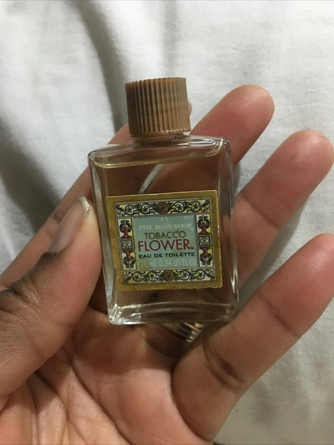 VERY RARE VINTAGE Body Shop Tobacco Flower EDT 10ml Splash 24.99