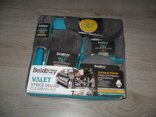 Kit de limpieza de lujo Beldray Valet 9 piezas - nuevo y sellado