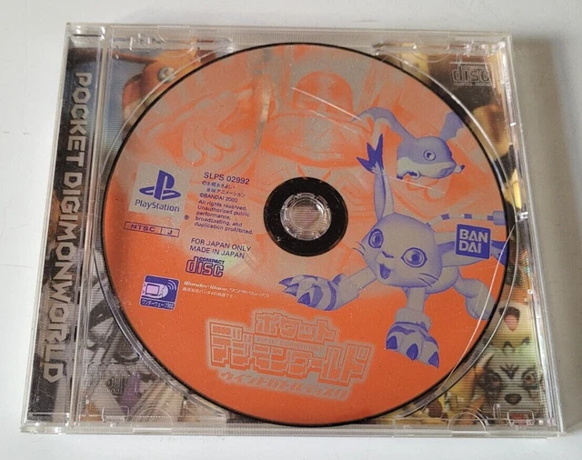 Pocket Digimon World Wind Battle Disc - PlayStation 1 PS1