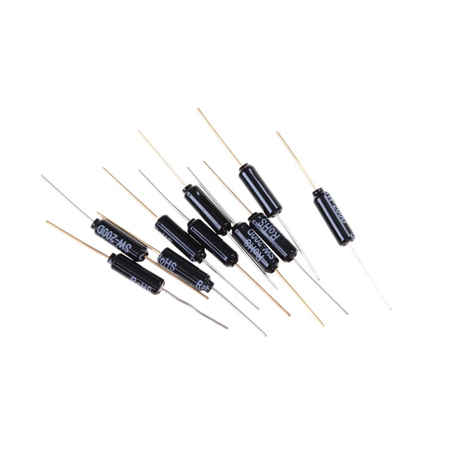 10Pcs SW-200D Vibration Rolling Angle Sensor Electronic Tilt Shaking Switch 2-RM