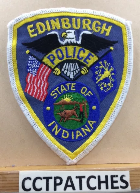 Edinburgh, Indiana Police Shoulder Patch In