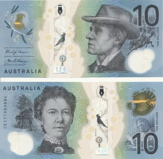 Australia / Australien - 10 Dollars (2017) UNC - Pick 63, Polymer