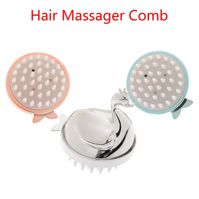 Scalp Hair Massager Bath Massage Brush Scalp Massager Shower Comb Care Tool-PH