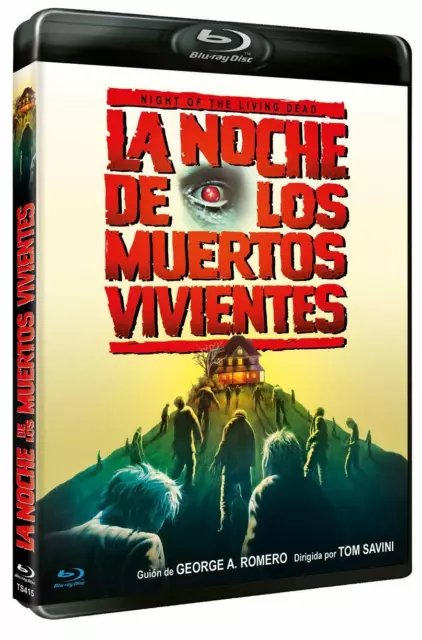 La Noche De Los Muertos Vivientes (Remake 1990) Bluray Nuevo Sin Abrir