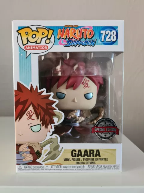 Funko Pop Naruto Special Edition : Metallic GAARA #728 Vinyl