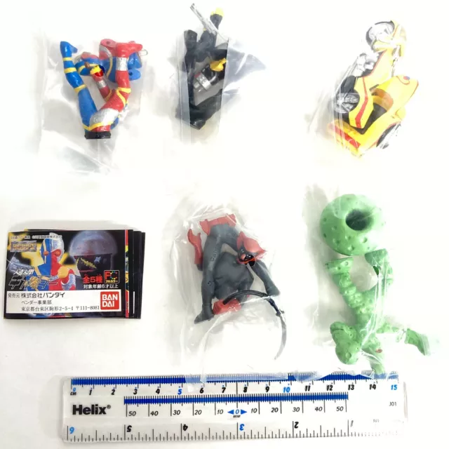 Bandai HG Gashapon Mini Figure Toei Tokusatsu Kikaider 5pcs Full Set Japan