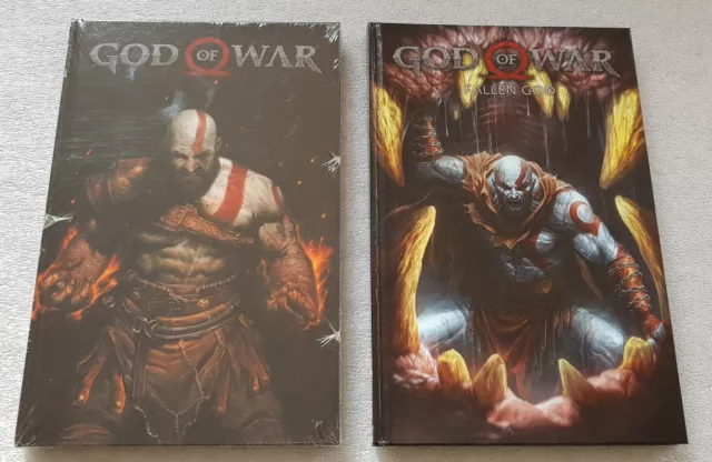 God of War und Fallen God (Cross Cult Comics 2021, limitierte Edition, gebunden)