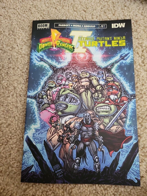 Mighty Morphin Power Rangers Teenage Mutant Ninja Turtles Ii #1 Eastman Variant