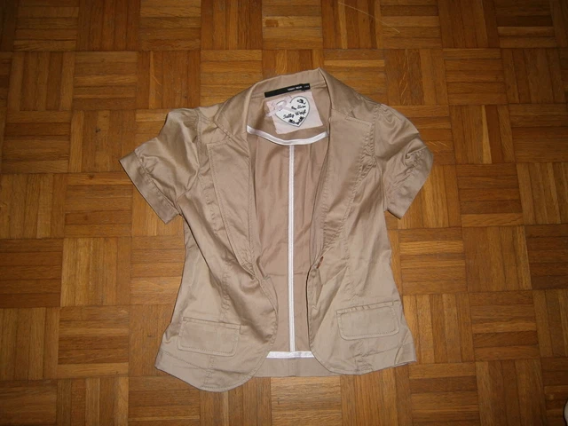 Veste Longue Manches Courtes Chassagnard Taille 46 - Made In France - Occasion Très Bon état